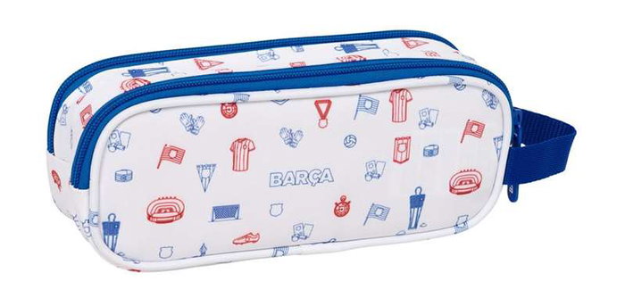 Safta Portatodo Doble F.C. Barcelona para Preescolar