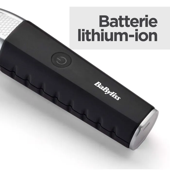Babyliss Cortapelos P1359E - Batería de litio, 8 peines guía 0,8 a 25 mm, estuche almacenamiento Babyliss Cortapelos P1359E - Batería de litio, 8 peines guía 0,8 a 25 mm, estuche almacenamiento