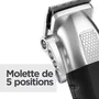 Babyliss Cortapelos P1359E - Batería de litio, 8 peines guía 0,8 a 25 mm, estuche almacenamiento