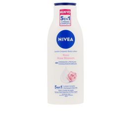 Nivea ROSE BLOSSOM Loción Corporal 5 en 1 Hidratante 400 ml con Aceite de Argán y Sérum de Hidratación Profunda