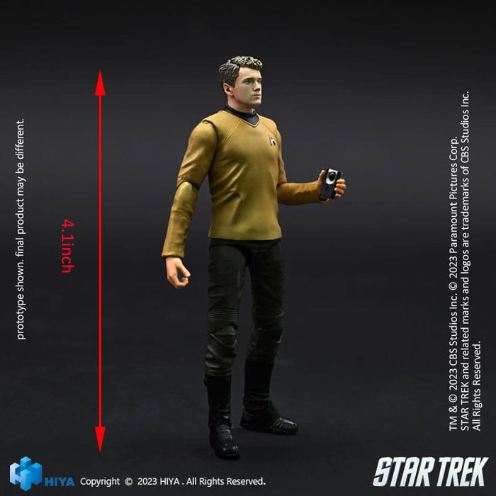 Star Trek Figura 1/18 Exquisite Mini Star Trek 2009 Chekov 10 cm Star Trek Figura 1/18 Exquisite Mini Star Trek 2009 Chekov 10 cm