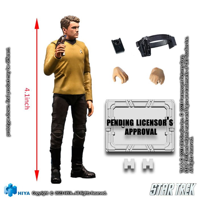 Star Trek Figura 1/18 Exquisite Mini Star Trek 2009 Chekov 10 cm Star Trek Figura 1/18 Exquisite Mini Star Trek 2009 Chekov 10 cm