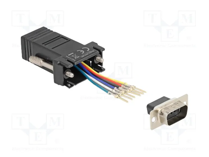 DeLOCK 67072 Adaptador de género D-Sub 9 a RJ12 Negro DeLOCK 67072 Adaptador de género D-Sub 9 a RJ12 Negro