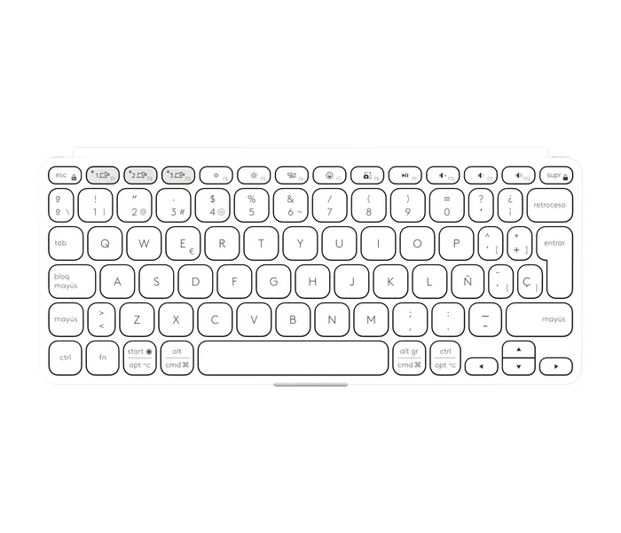 Logitech Keys-To-Go 2 Inalámbrico Blanco Logitech Keys-To-Go 2 Inalámbrico Blanco