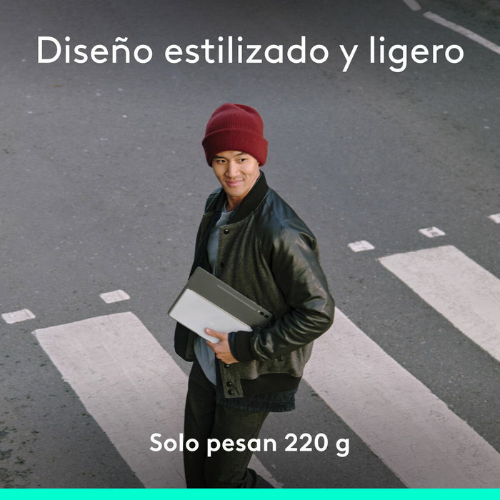 Teclado Logitech 920-012974 Blanco Gris QWERTY