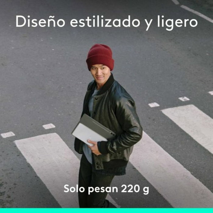 Teclado Logitech 920-012974 Blanco Gris QWERTY