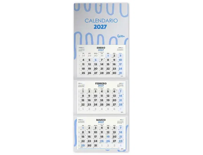 Liderpapel Calendario 2027 Expositor Podio 112 Unidades Diseños Surtidos Liderpapel Calendario 2027 Expositor Podio 112 Unidades Diseños Surtidos