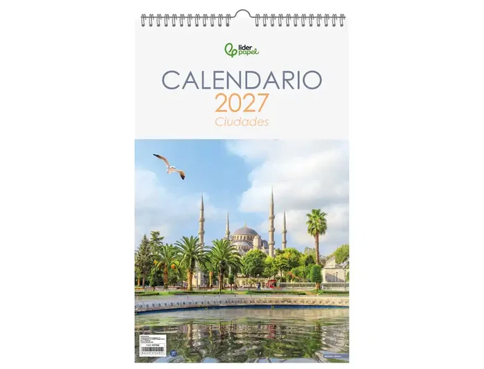 Liderpapel Calendario 2027 Expositor Podio 112 Unidades Diseños Surtidos Liderpapel Calendario 2027 Expositor Podio 112 Unidades Diseños Surtidos