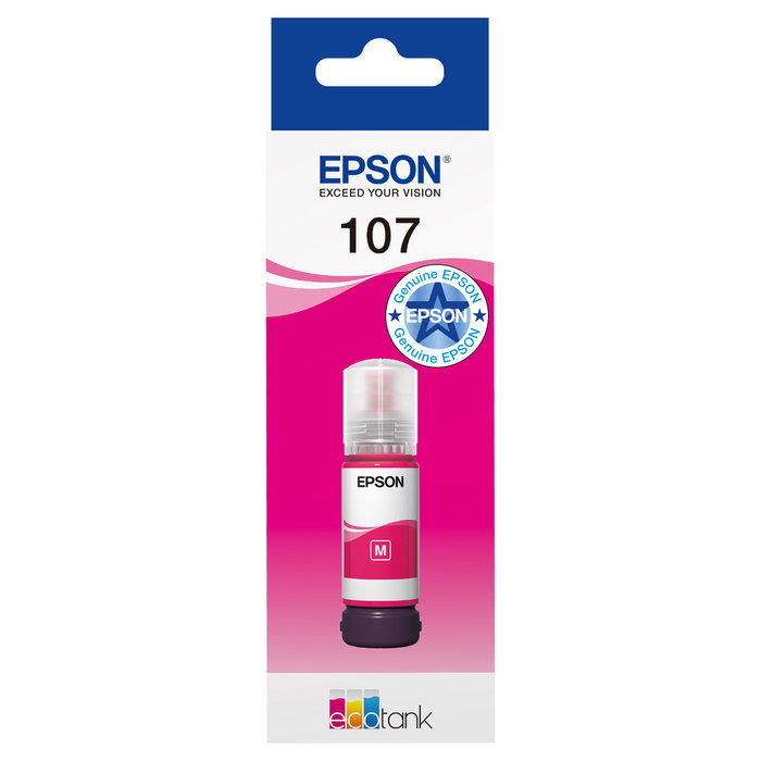 Epson 107 Magenta Botella de Tinta Original