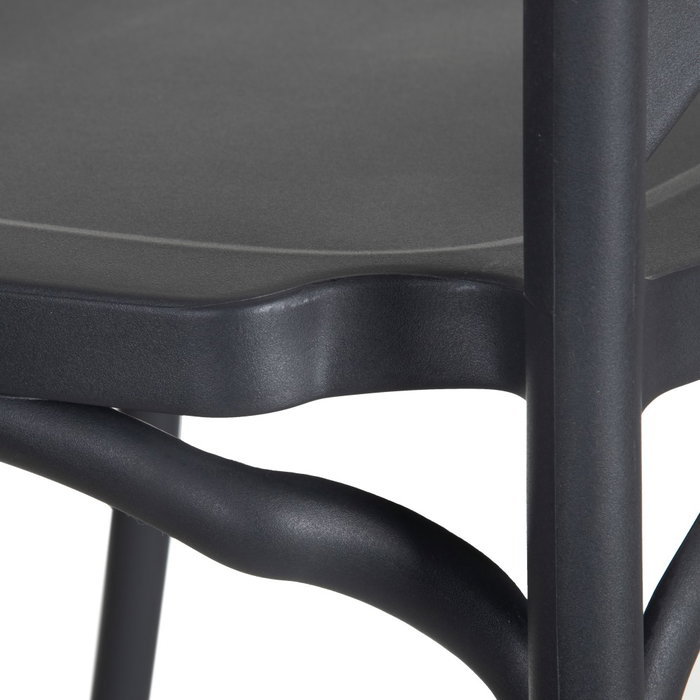 Silla Apilable Gris Polipropileno 48,50 X 43 X 91 cm (Set de 4) Silla Apilable Gris Polipropileno 48,50 X 43 X 91 cm (Set de 4)