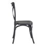 Silla Apilable Gris Polipropileno 48,50 X 43 X 91 cm (Set de 4)