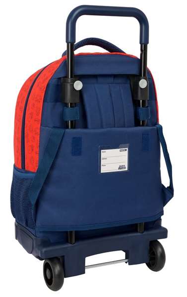 Safta Mochila Grande con Ruedas y Compartimento Extraíble Super Mario Trick Safta Mochila Grande con Ruedas y Compartimento Extraíble Super Mario Trick