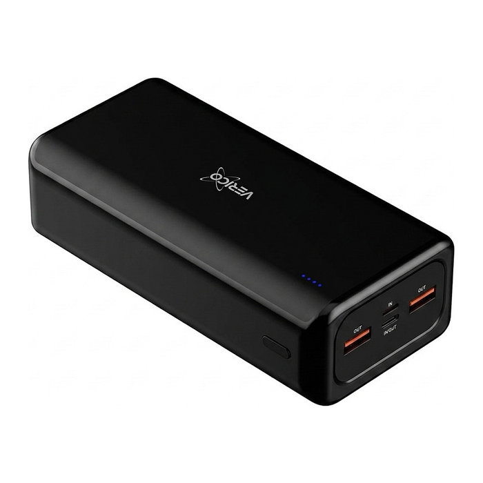 Verico Power Bank 30000 mAh PD Polímero de Litio Negro