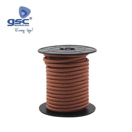 GSC Evolution Cable textil 10M (2x0.75mm) Marrón GSC Evolution Cable textil 10M (2x0.75mm) Marrón
