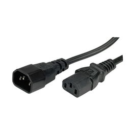 ROLINE Cable de Alimentación para Monitor 1.8m Negro
