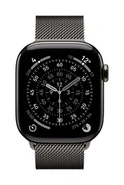 Apple MGJ14ZM/A Correa Milanese Loop para Apple Watch Color Pizarra - Acero Inoxidable con Cierre Magnético - Compatible con 38/40/41/42mm