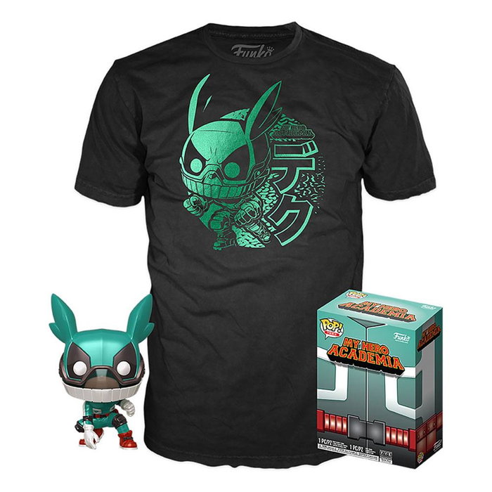 FUNKO Set figura POP & Tee My Hero Academia Deku with Helmet M
