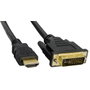 AKYGA Cable DVI-D (24+1) a HDMI 1.4, 1,8m, negro