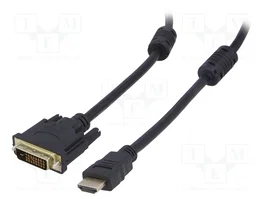 AKYGA Cable DVI-D (24+1) a HDMI 1.4, 1,8m, negro