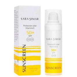 Sara Simar Fotoprotector Solar Vitamina E SPF 50+ 30ml