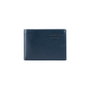 Piquadro Obidos Cartera de cuero Delgado Azul marino PU4823W110R