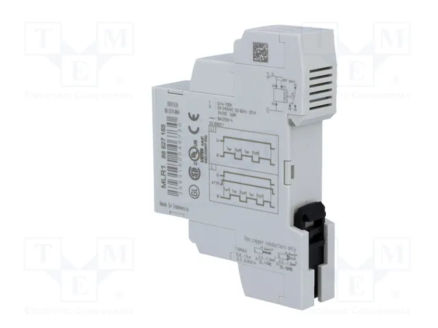 CROUZET MLR1 Relé de tiempo SPDT 250VAC/8A 24-240VAC CROUZET MLR1 Relé de tiempo SPDT 250VAC/8A 24-240VAC