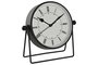 DKD Home Decor Reloj Sobremesa Chic Blanco Negro 2 Unidades 6.5 x 18.5 x 19.3 cm
