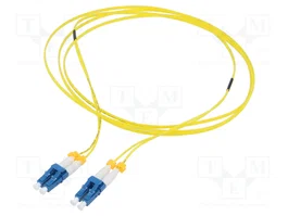 LOGILINK Cable de conexión de fibra óptica OS2 LC/UPC dúplex, 3 m