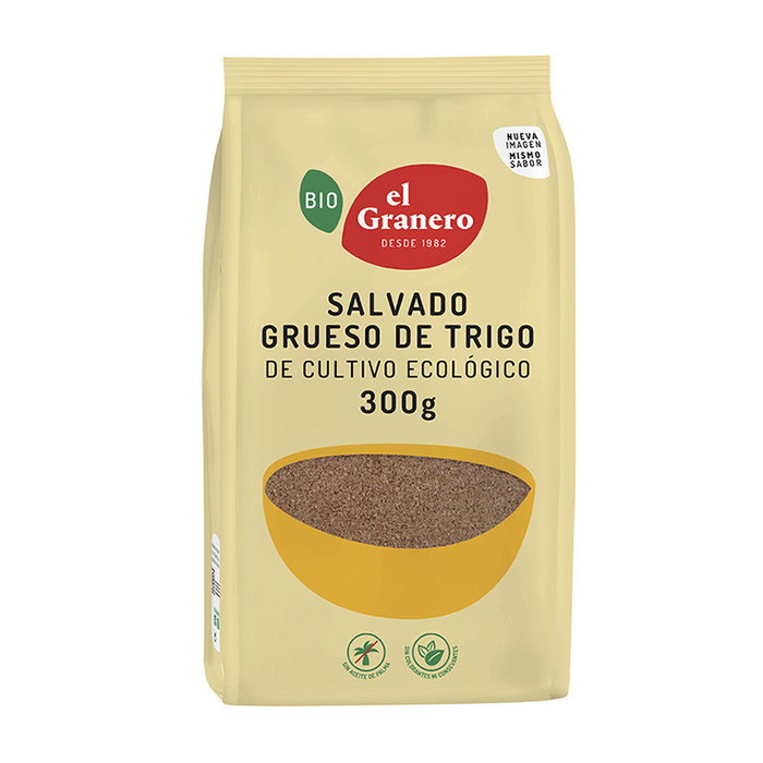 El Granero Integral Salvado grueso de trigo Bio 300 g