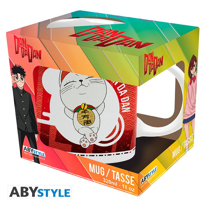 ABYstyle Taza de Cerámica Dan Da Dan Granny Turbo - Taza Coleccionable de Manga, 320 ml, Apta Lavavajillas