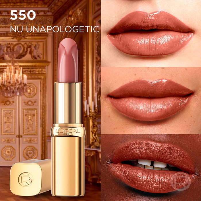 L'Oréal Paris COLOR RICHE barra de labios #550-nu unapologetic 4,54 gr Rosa Satinado L'Oréal Paris COLOR RICHE barra de labios #550-nu unapologetic 4,54 gr Rosa Satinado