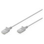 Digitus DK-1618-030S Cable de conexión CAT 6 U-UTP Slim, 3 m, Gris