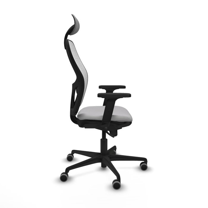 PIQUERAS Y CRESPO Silla de oficina Jorquera Gris claro/Blanco PIQUERAS Y CRESPO Silla de oficina Jorquera Gris claro/Blanco