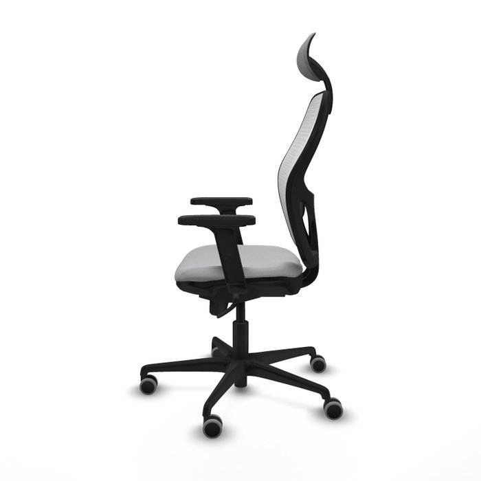 PIQUERAS Y CRESPO Silla de oficina Jorquera Gris claro/Blanco PIQUERAS Y CRESPO Silla de oficina Jorquera Gris claro/Blanco