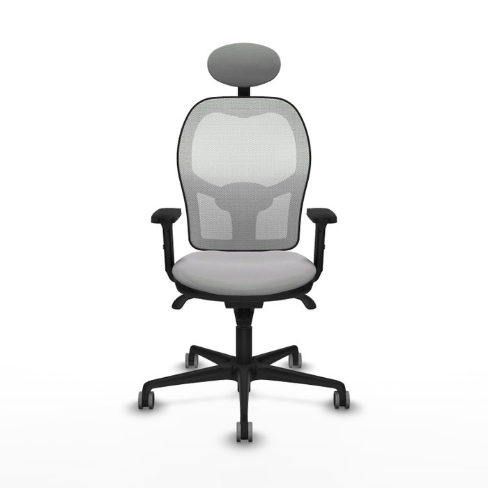 PIQUERAS Y CRESPO Silla de oficina Jorquera Gris claro/Blanco PIQUERAS Y CRESPO Silla de oficina Jorquera Gris claro/Blanco