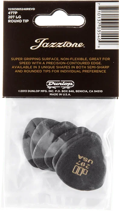 Dunlop Pack 6 Púas Jazz Tone Sharp Tip - Large