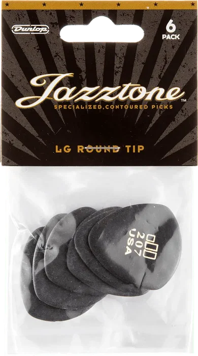 Dunlop Pack 6 Púas Jazz Tone Sharp Tip - Large