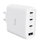 Trust Maxo 65W Cargador GaN Blanco con 3xUSB-C y 1xUSB-A