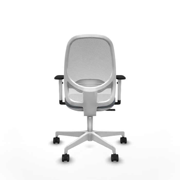 PIQUERAS Y CRESPO Silla de oficina Cilanco con mecanismo Sincro, Gris y Blanco PIQUERAS Y CRESPO Silla de oficina Cilanco con mecanismo Sincro, Gris y Blanco
