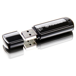 Transcend JetFlash 350 32 GB USB 2.0 Negro