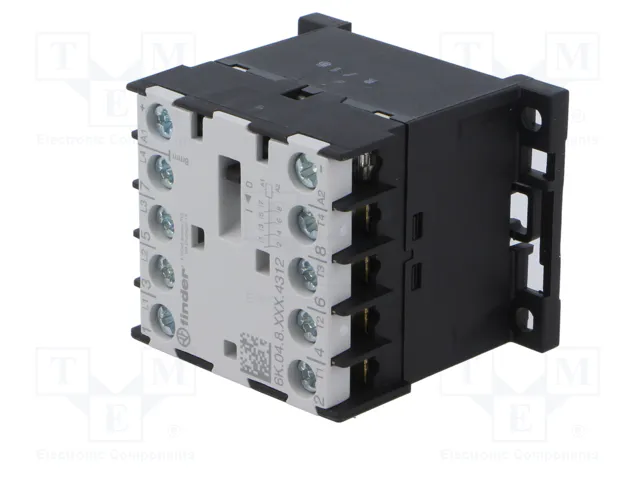 FINDER Contactor 6K 4-polar 12A 230VAC NO x4 FINDER Contactor 6K 4-polar 12A 230VAC NO x4