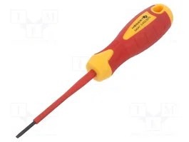 HÖGERT TECHNIK Destornillador Plano Aislado SL 2,5 75mm