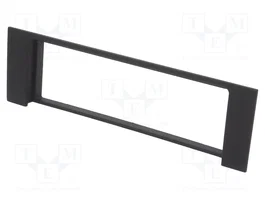 ACV Bastidor de montaje de radio 1 DIN para Audi, negro