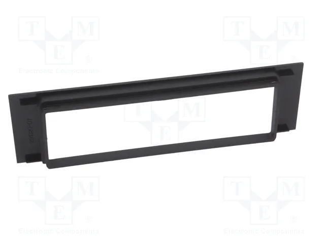 ACV Bastidor de montaje de radio 1 DIN para Audi, negro