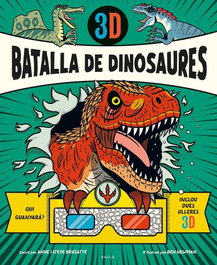 BAULA, Batalla de dinosaures 3D - Llibres de Coneixements
