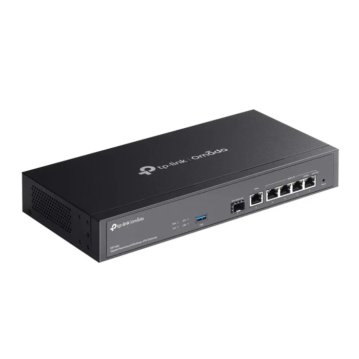 TP-Link ER7406 - Router VPN Gigabit con 5 Puertos LAN, 1 Puerto SFP, USB 3.0, Gestión Centralizada Omada y Balanceo de Carga - Negro