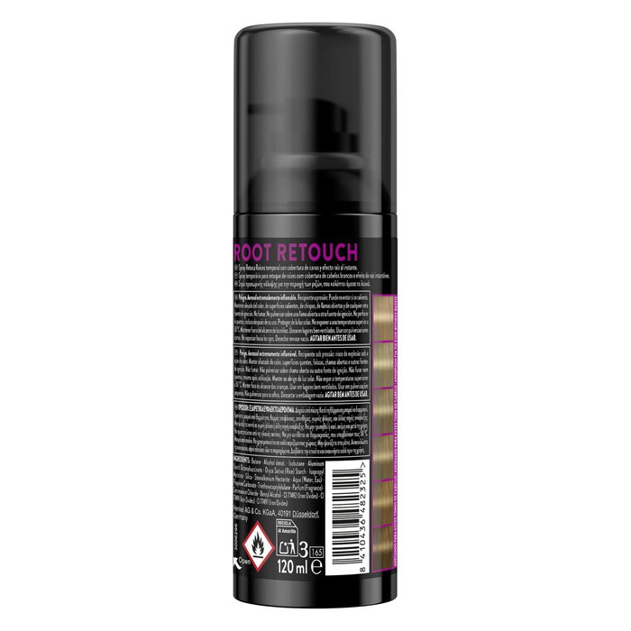 Syoss ROOT RETOUCH Spray Rubio Oscuro 120 ml