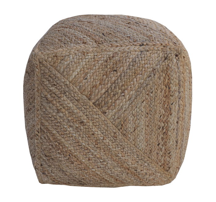 DKD Home Decor Reposapiés Boho Natural 45 x 45 x 45 cm