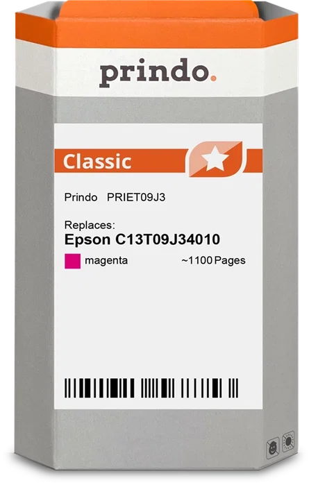 Prindo Classic compatible con Epson 408 Magenta Cartucho de tinta ~1.100 páginas Prindo Classic compatible con Epson 408 Magenta Cartucho de tinta ~1.100 páginas