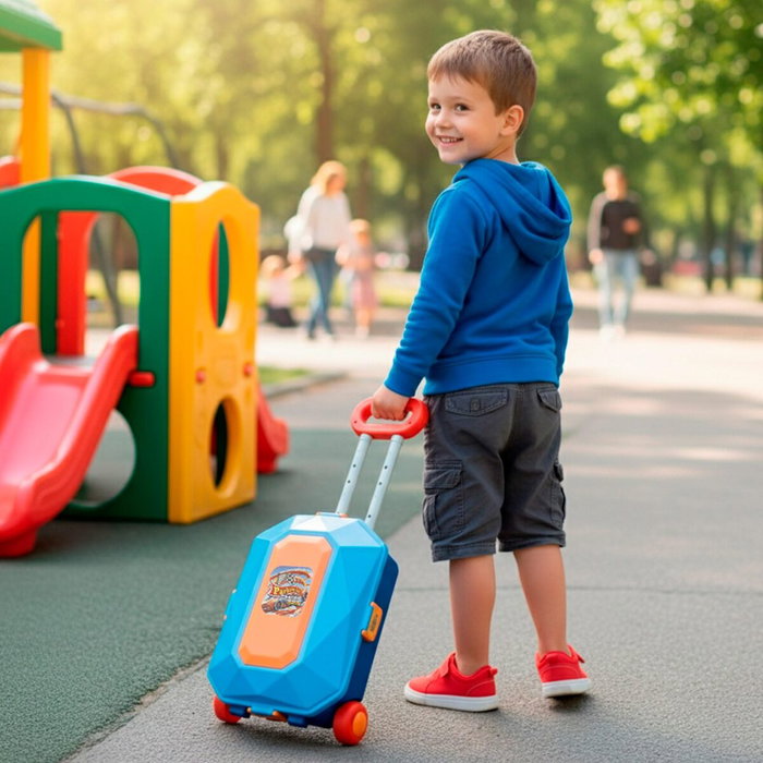 Color Baby Maletín Trolley de herramientas Speed&Go Garaje Color Baby Maletín Trolley de herramientas Speed&Go Garaje